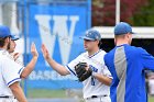 Baseball vs MIT  Wheaton College Baseball vs MIT during NEWMAC Championship Tournament. - (Photo by Keith Nordstrom) : Wheaton, baseball, NEWMAC